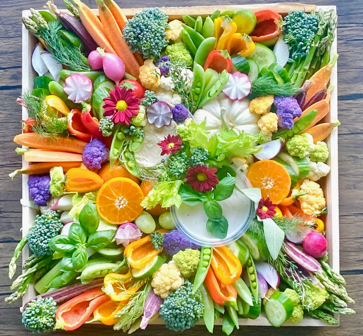Crudite (veggie) Tray